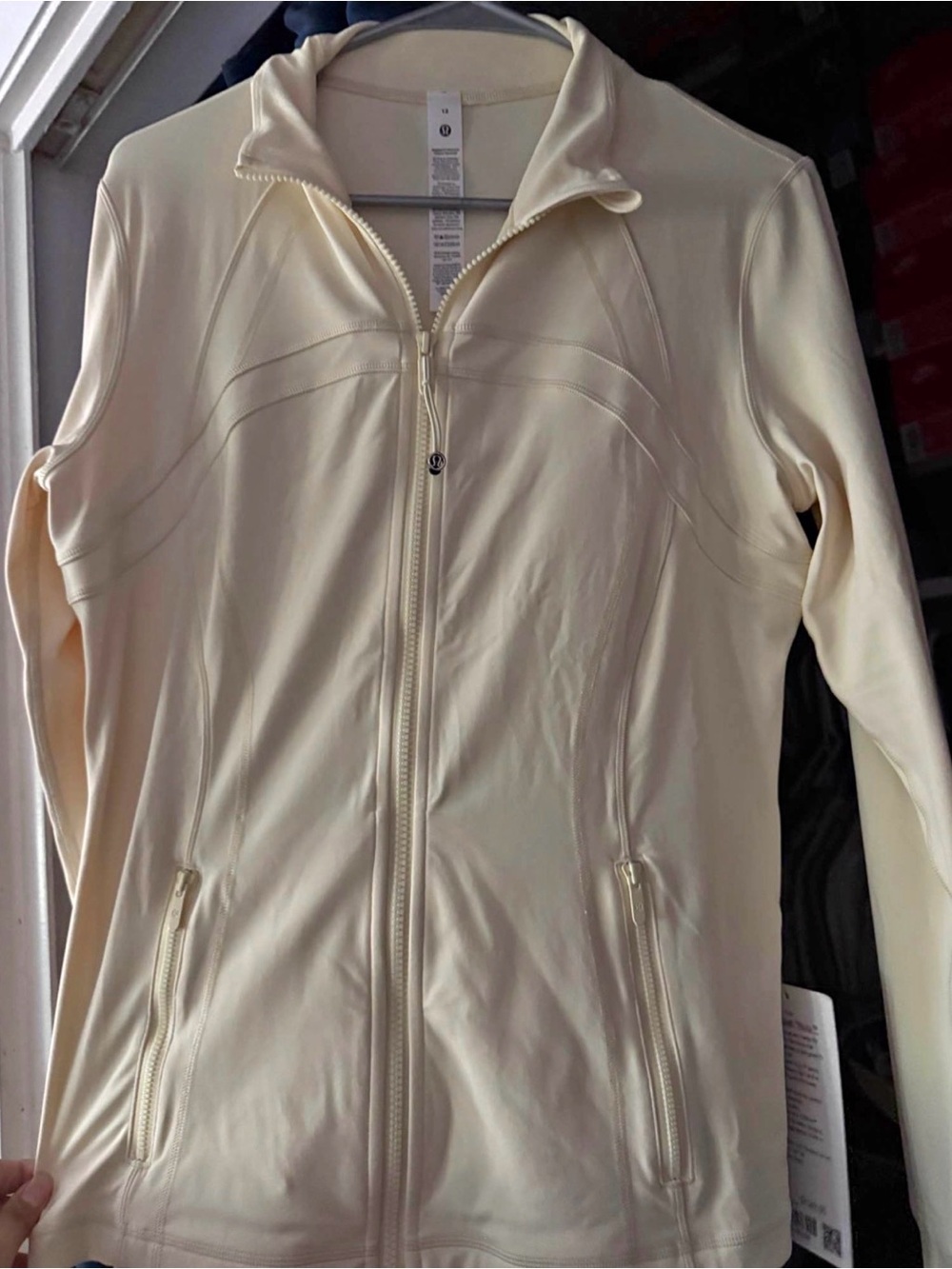 lululemon athletica buttercream define jacket